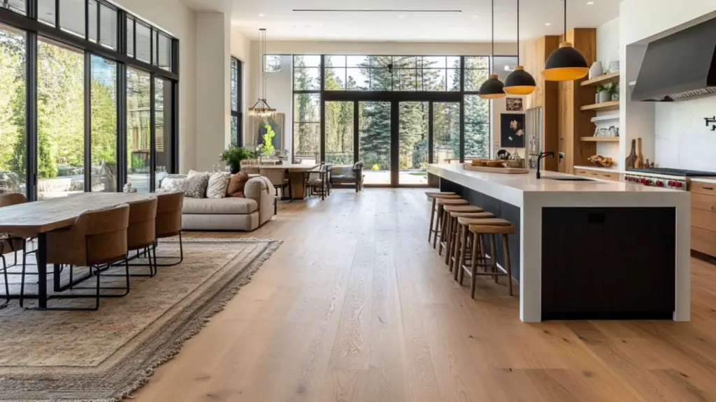 Bright Open Plan Kitchen Living Room with Natural Light: Inspiring Design Ideas for Airy Living