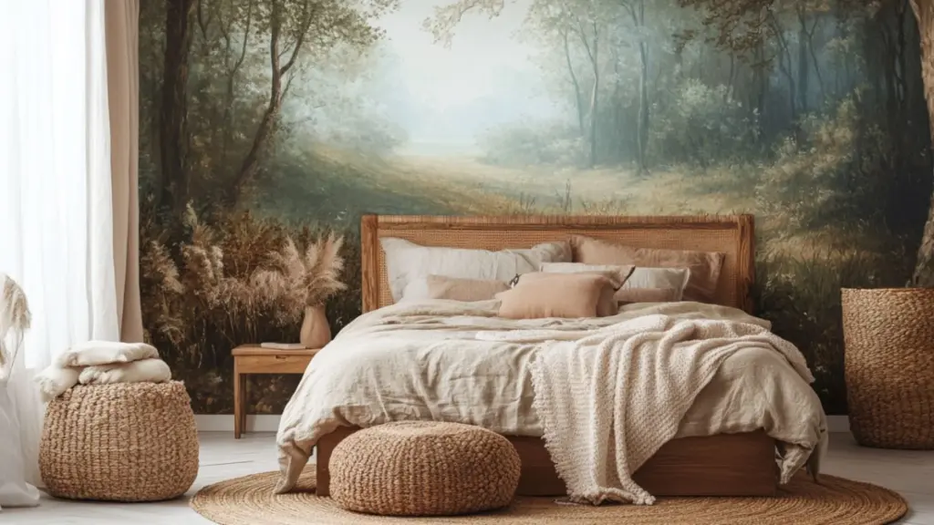 Forest Bedroom Wallpaper Ideas and Murals: Bring Nature’s Calm Into Your Private Oasis