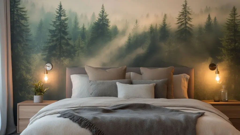 Forest Bedroom Wallpaper Ideas and Murals: Bring Nature’s Calm Into Your Private Oasis