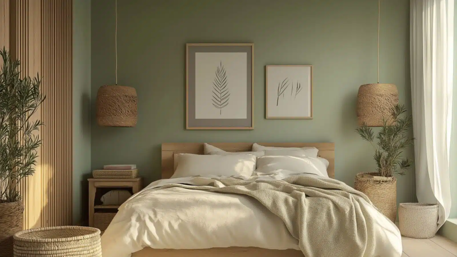 Fresh Light Sage Green Bedroom Palettes for Natural Living