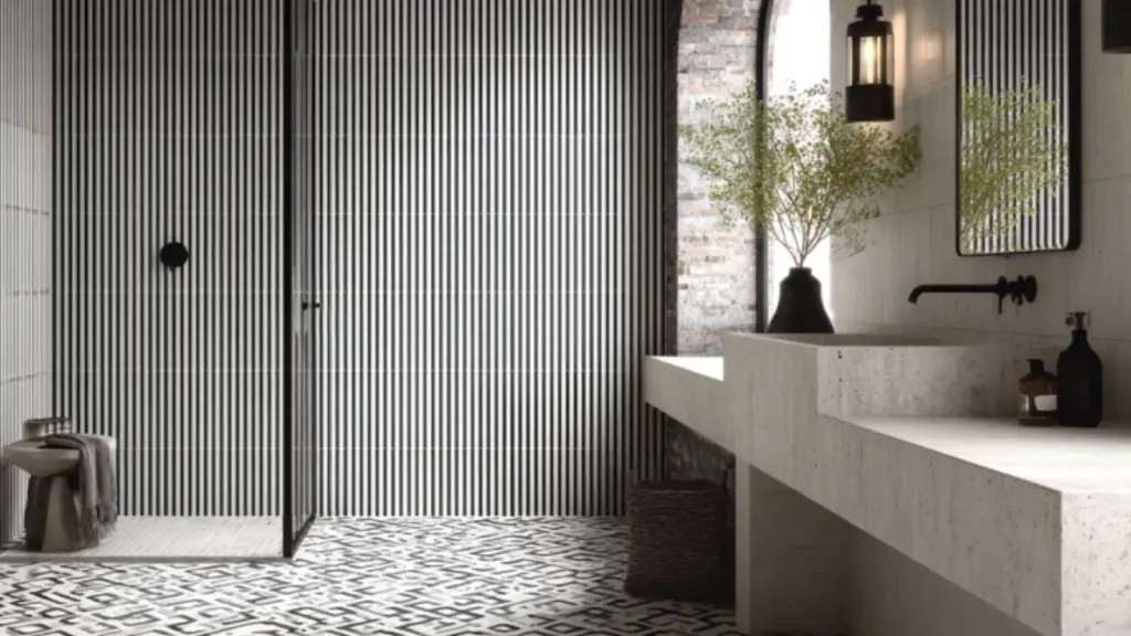 Minimalist Black and White Bathroom Decor Inspiration for a Sleek, Timeless Space