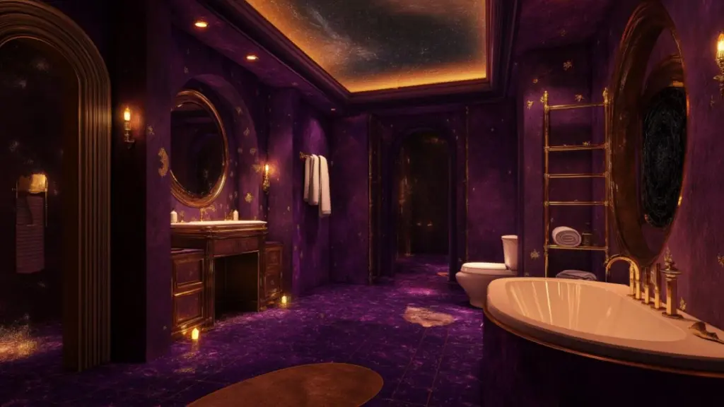 How to Style a Whimsigoth Bathroom with Celestial Accents