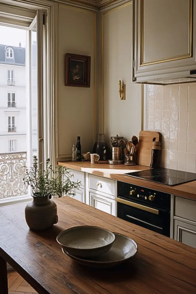 French Parisian Kitchen Style Tips Straight from Paris Apartments