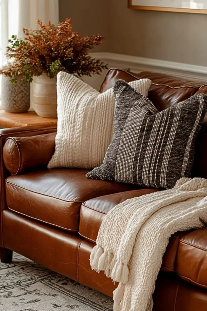 Affordable Leather Couch Living Room Decor Hacks That Look Expensive