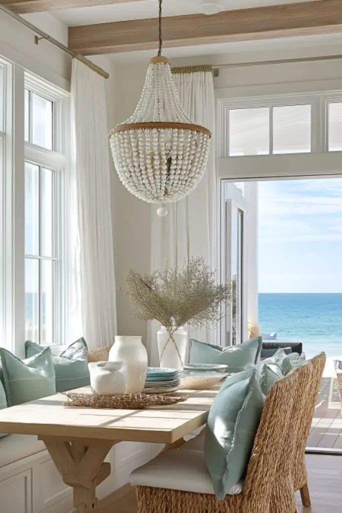 This Coastal Dining Room Style Feels Like a Vacation: Light, Breezy Ideas for Everyday Escapism