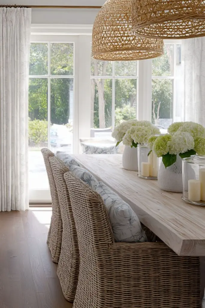 This Coastal Dining Room Style Feels Like a Vacation: Light, Breezy Ideas for Everyday Escapism
