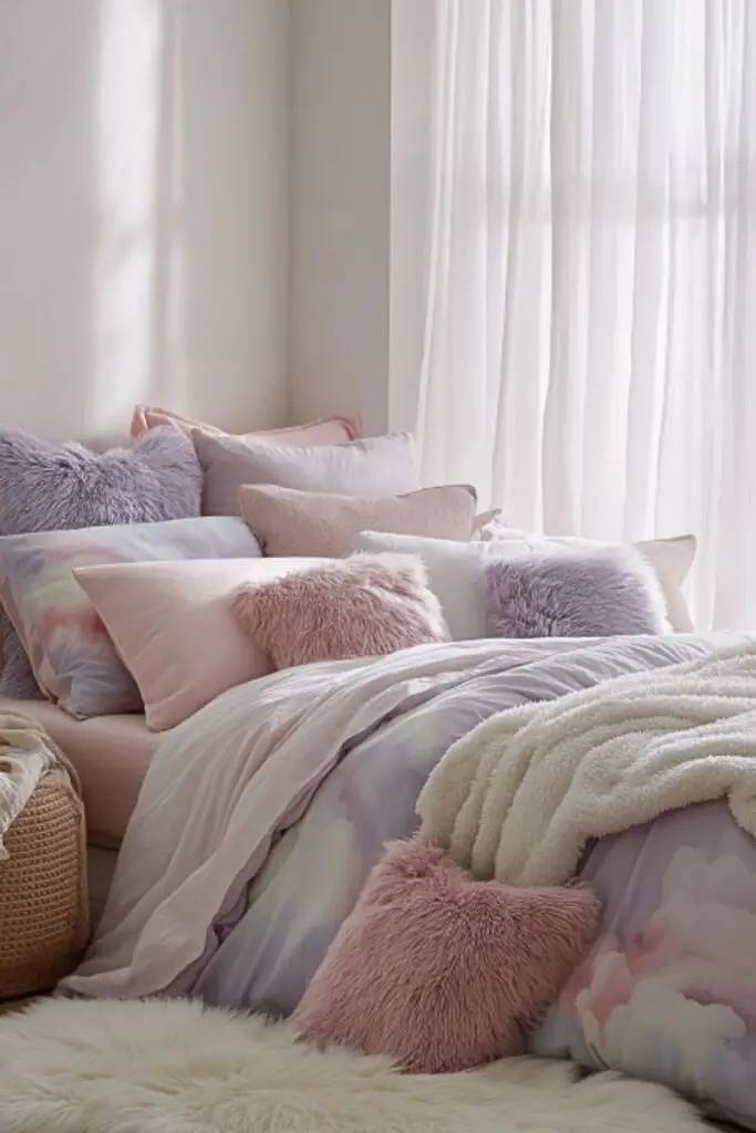 Pastel Girls Bedroom Setup That Feels Like a Cloud: Dreamy Ideas for a Soft, Serene Space