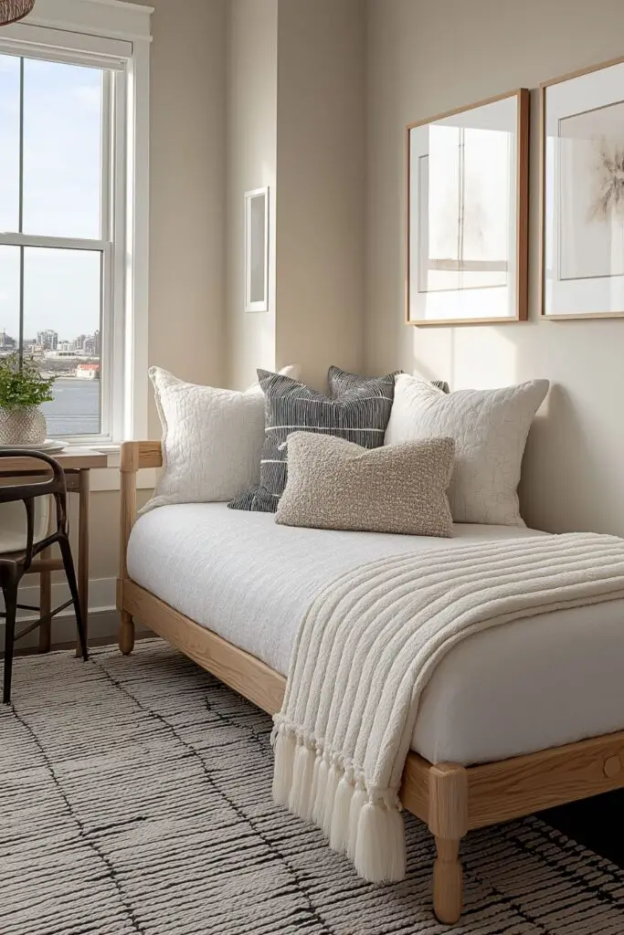 Designing an Office Guest Room with a Clean Minimalist Vibe