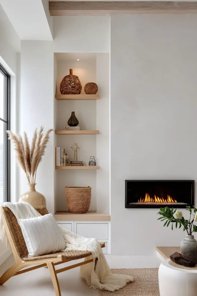 Modern Fireplace Wall Ideas for Stylish Living Rooms That Feel Warm and Sophisticated