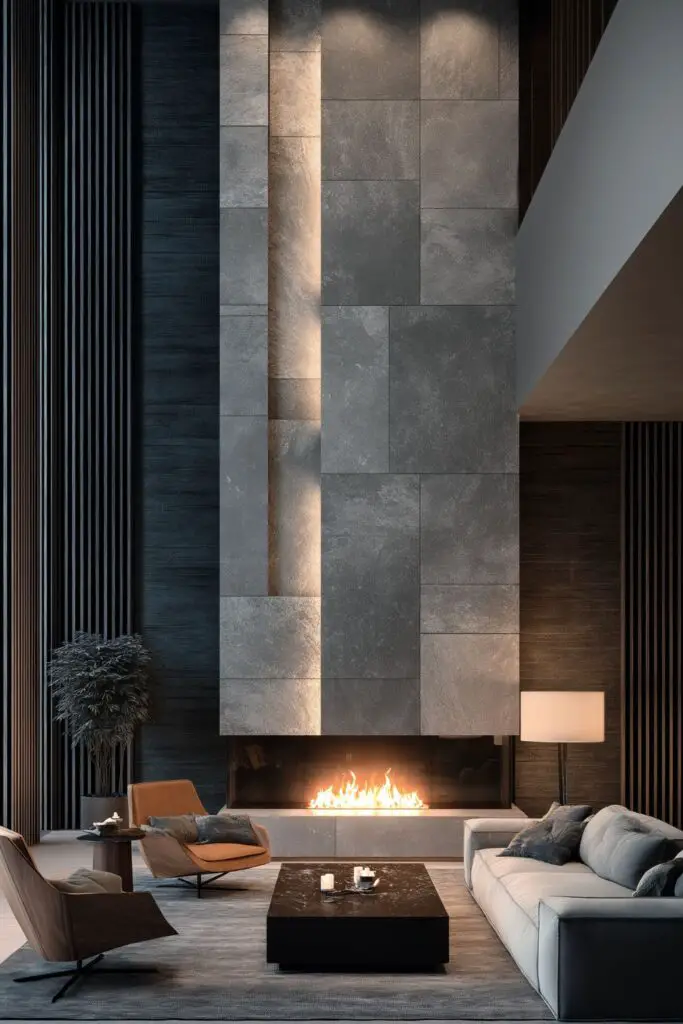 Modern Fireplace Wall Ideas for Stylish Living Rooms That Feel Warm and Sophisticated