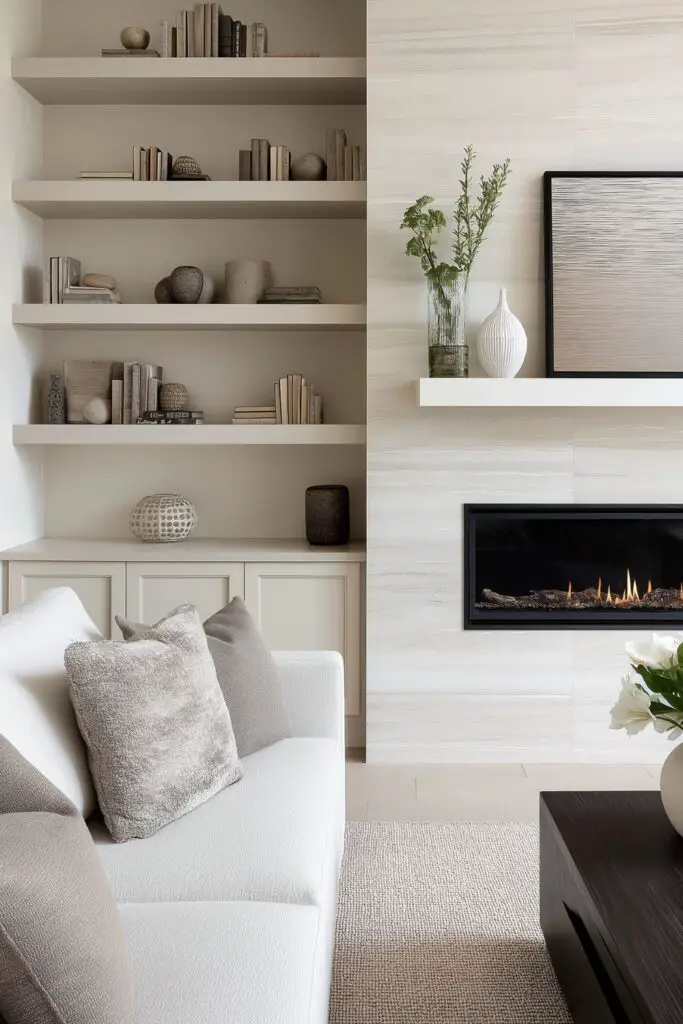 Modern Fireplace Wall Ideas for Stylish Living Rooms That Feel Warm and Sophisticated