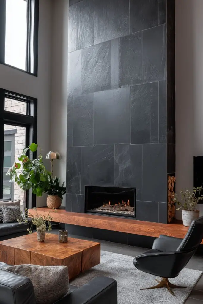 Black Fireplace Wall Ideas for Dramatic Focal Points That Elevate Any Living Space