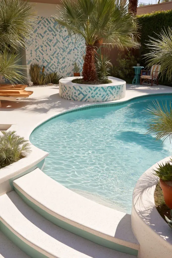 Cozy Outdoor Living with a Dreamy Vintage Pool Aesthetic: Timeless Ideas for a Stylish Backyard Retreat