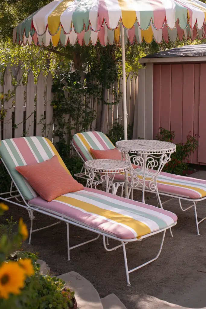 Cozy Outdoor Living with a Dreamy Vintage Pool Aesthetic: Timeless Ideas for a Stylish Backyard Retreat