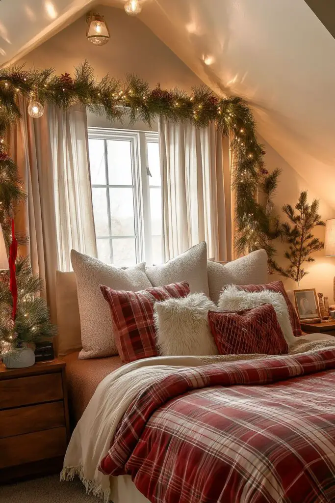How to Transform Your Room Into a Magical Christmas Bedroom for the Holidays