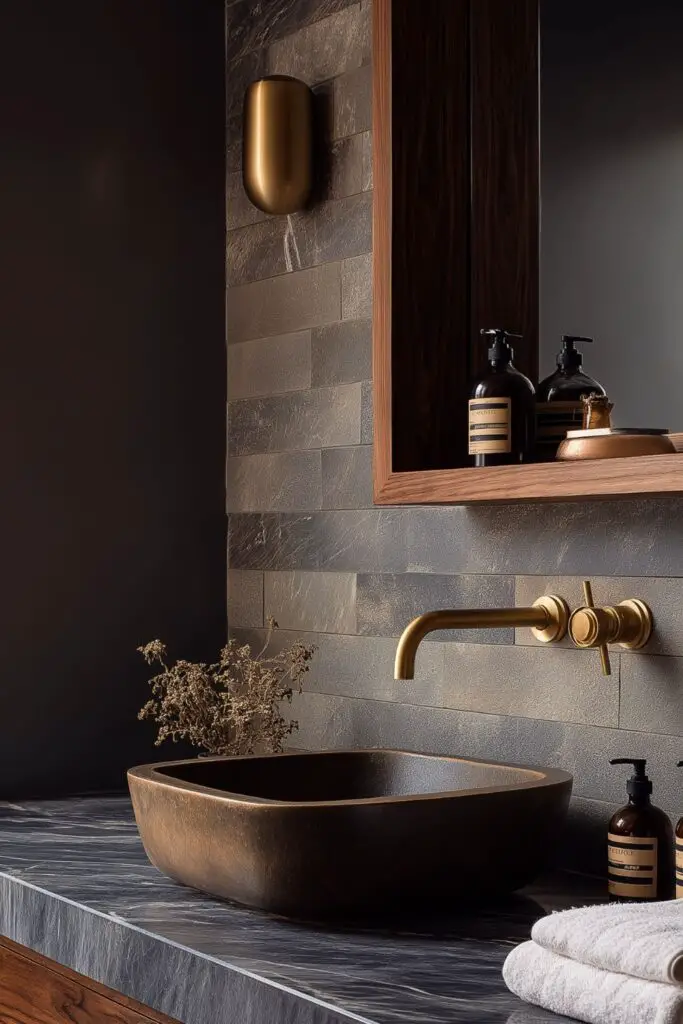 5 Moody Bathroom Ideas for a Dramatic Makeover with Timeless Style