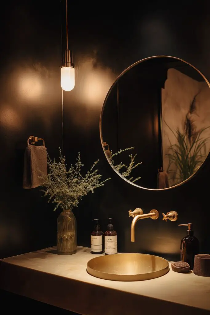 5 Moody Bathroom Ideas for a Dramatic Makeover with Timeless Style