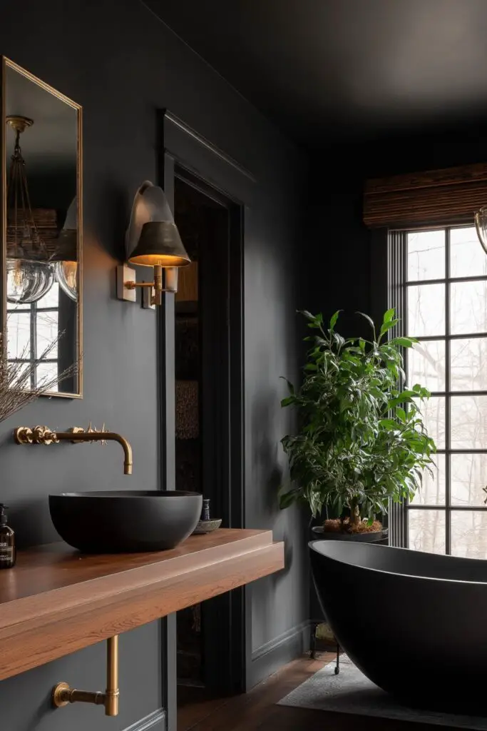 5 Moody Bathroom Ideas for a Dramatic Makeover with Timeless Style