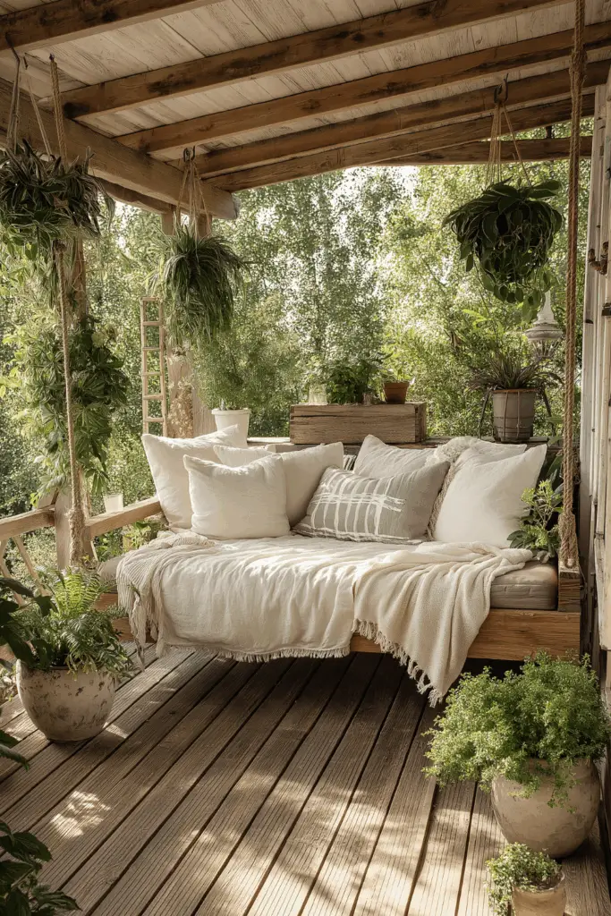 Turn Any Porch into a Peaceful Sleeping Porch Oasis with These Cozy Home Decor Ideas