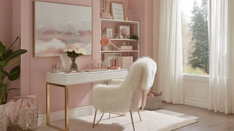 Cute Girly Office Room Ideas for Home Entrepreneurs: Stylish, Functional, and Insta-Worthy