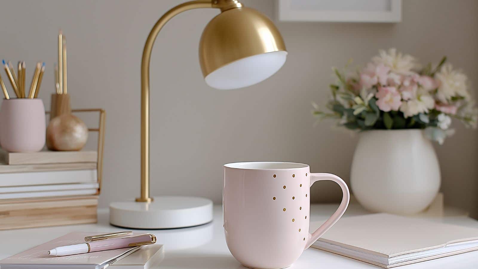 How to Decorate Your Office at Work So It's Cute, Not Cluttered