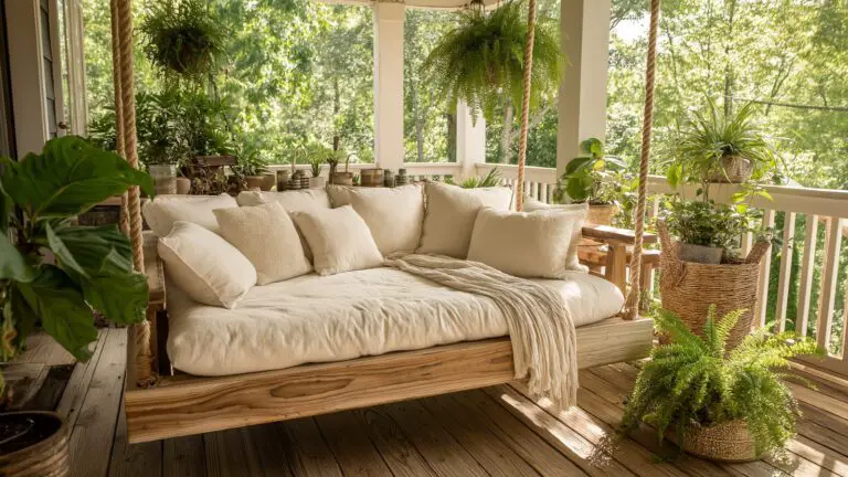 Turn Any Porch into a Peaceful Sleeping Porch Oasis with These Cozy Home Decor Ideas