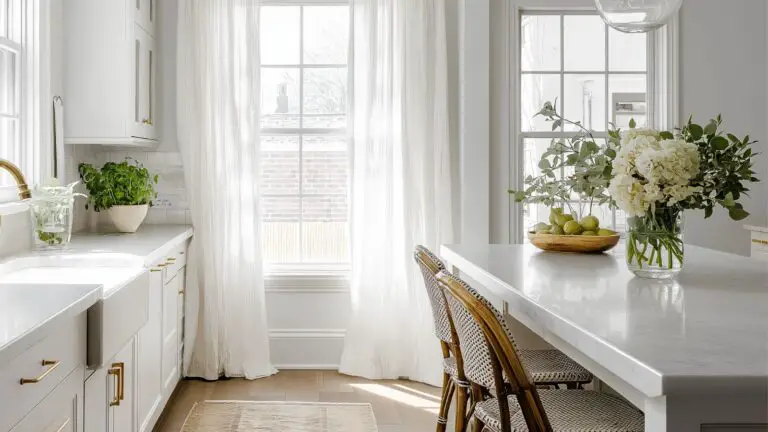6 Kitchen Curtain Ideas Above Sink for a Bright, Airy Refresh