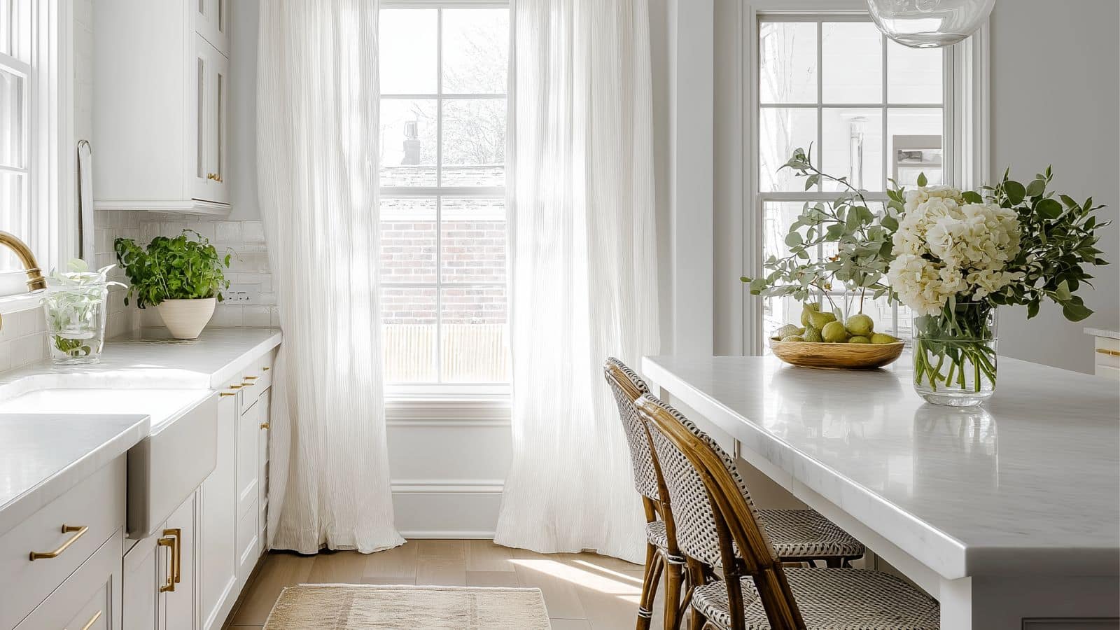 6 Kitchen Curtain Ideas Above Sink for a Bright, Airy Refresh