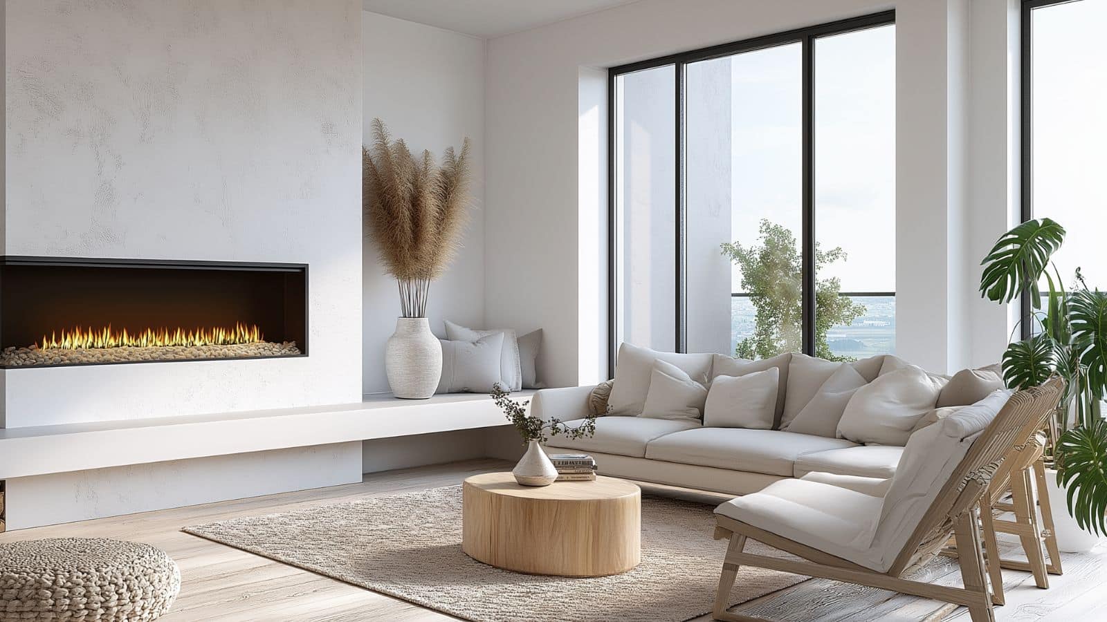 Modern Fireplace Wall Ideas for Stylish Living Rooms That Feel Warm and Sophisticated