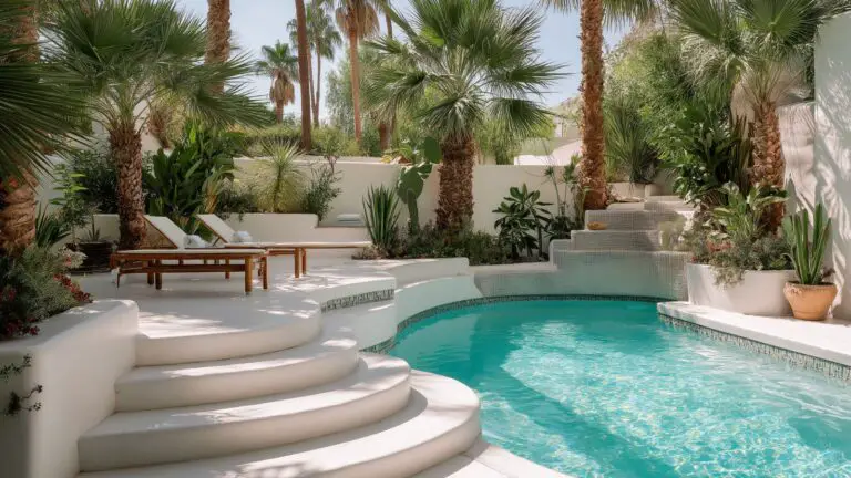 Cozy Outdoor Living with a Dreamy Vintage Pool Aesthetic: Timeless Ideas for a Stylish Backyard Retreat