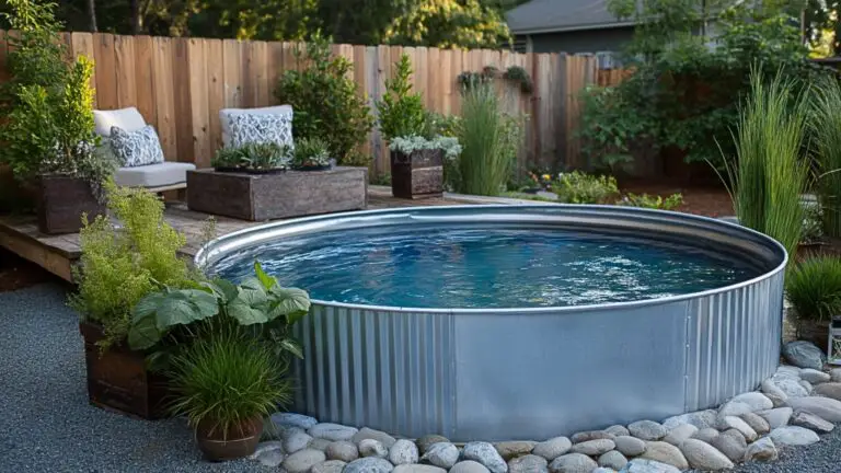 Stylish Stock Tank Pools for Small Yards: Chic Ideas for Compact Outdoor Spaces
