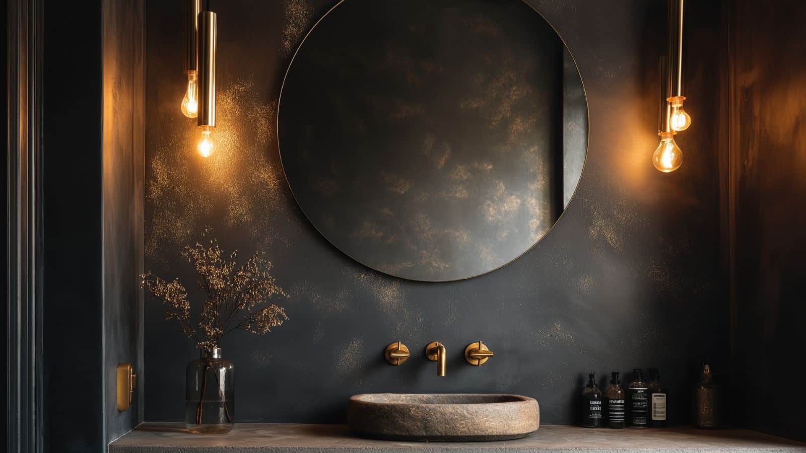 5 Moody Bathroom Ideas for a Dramatic Makeover with Timeless Style